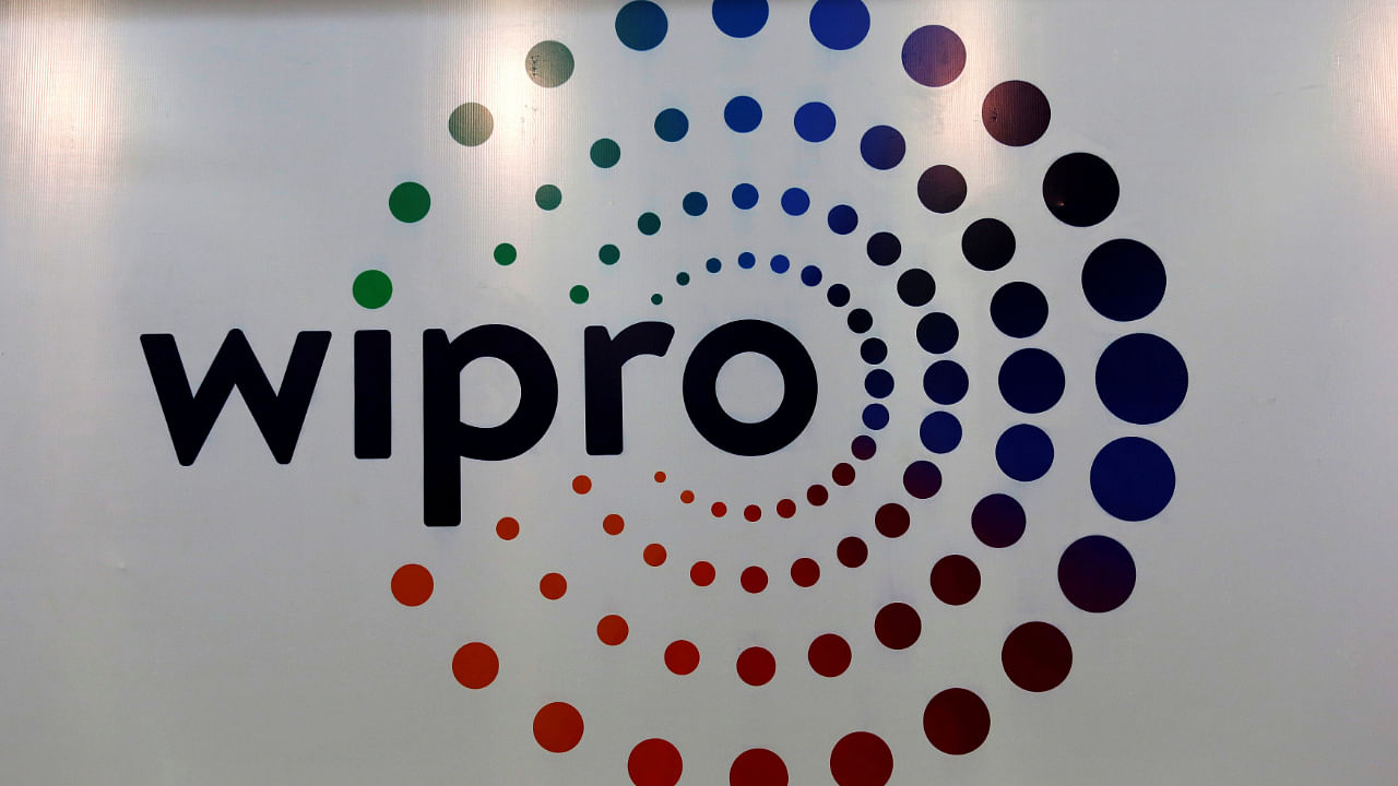 The logo of Wipro is seen inside the company's headquarters in Bengaluru, India, January 19, 2018. Credit: Reuters File Photo