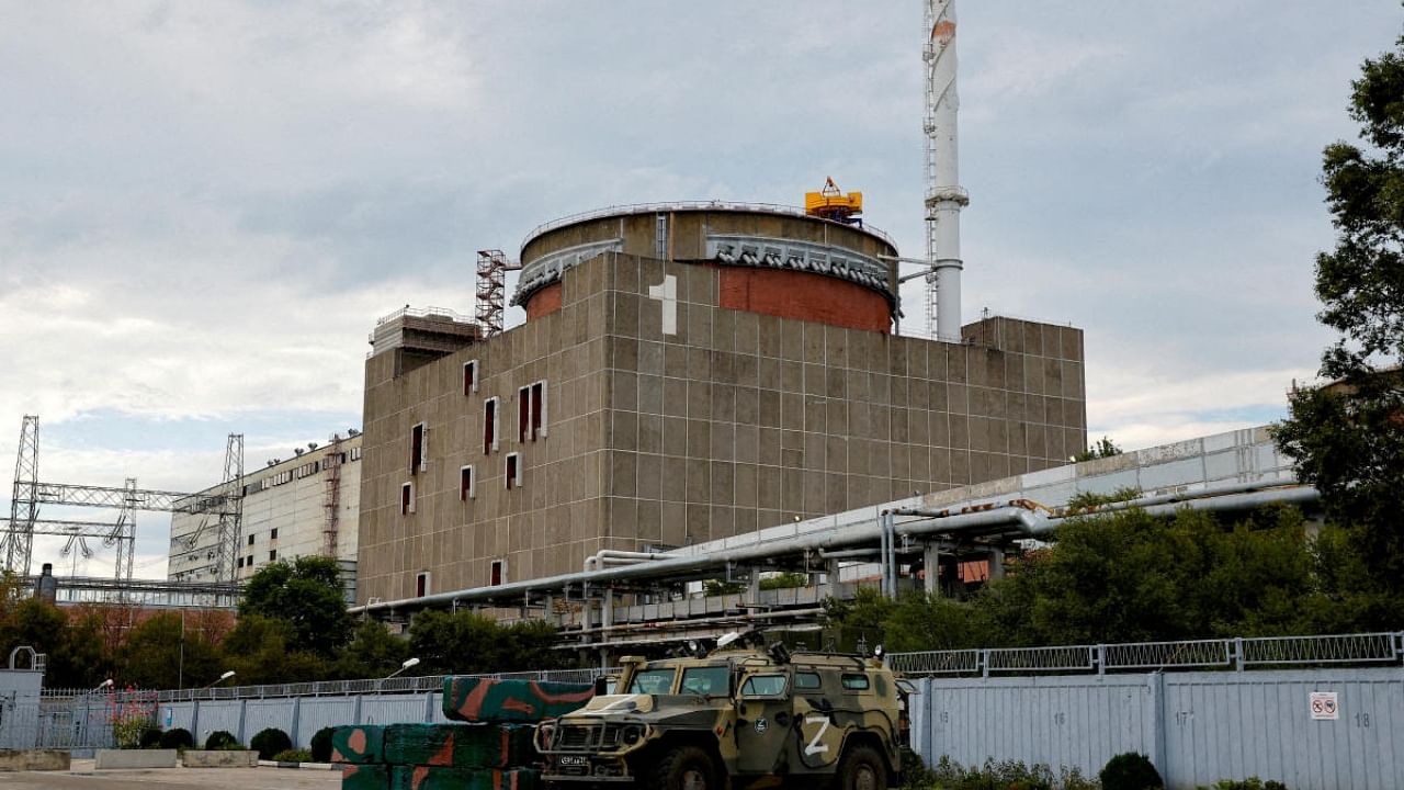 A general view of the Zaporizhzhia Nuclear Power Plant. Credit: Reuters Photo