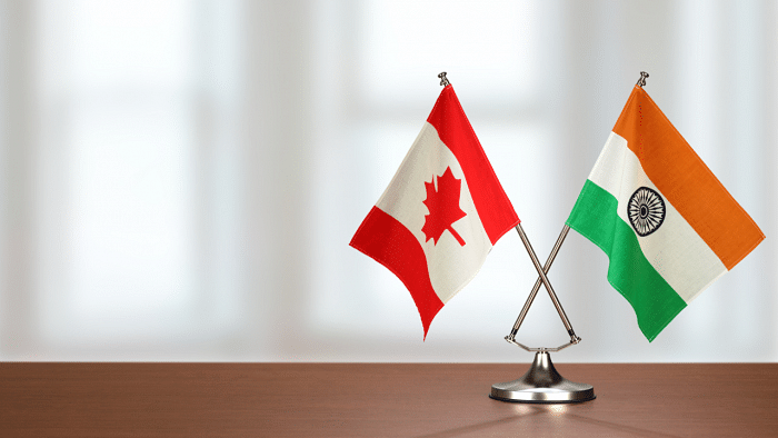 Canada and India flag. Credit: iStock Photo
