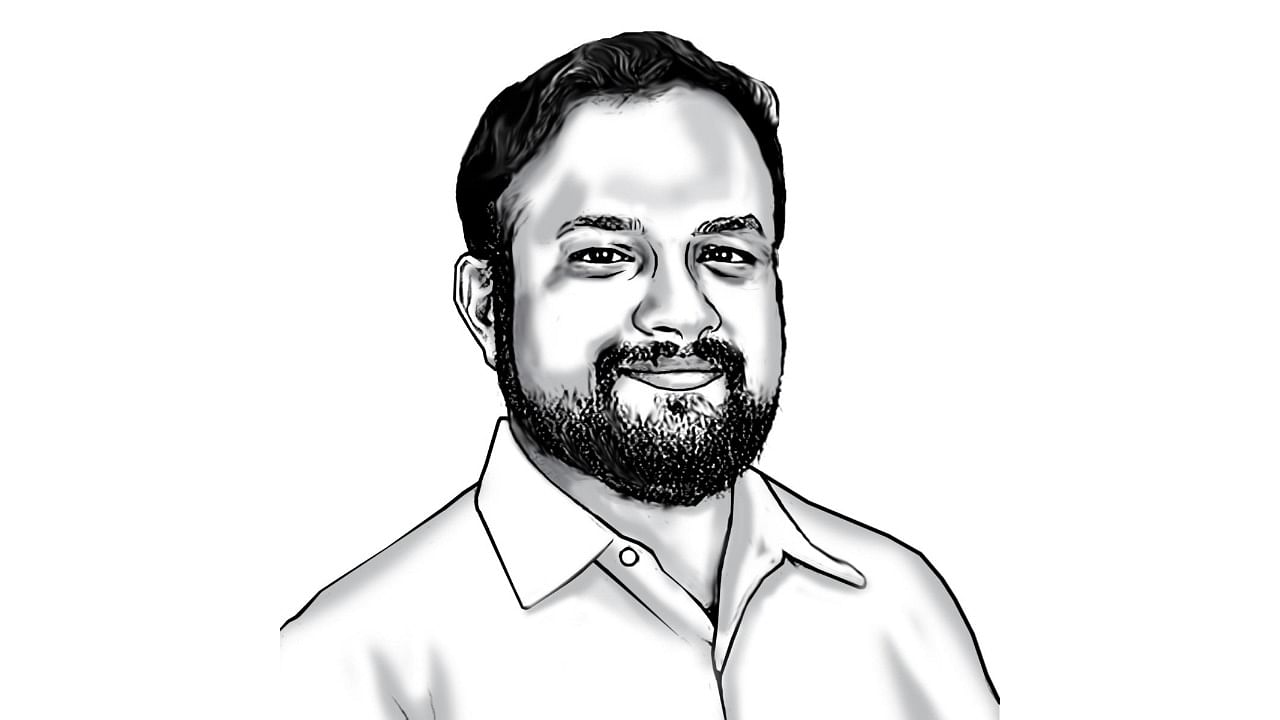 Alok Prasanna Kumar, co-founder of Vidhi Centre for Legal Policy, uses his legal training to make the case that Harry Potter is science fiction and Star Wars is fantasy. Credit: DH Illustration