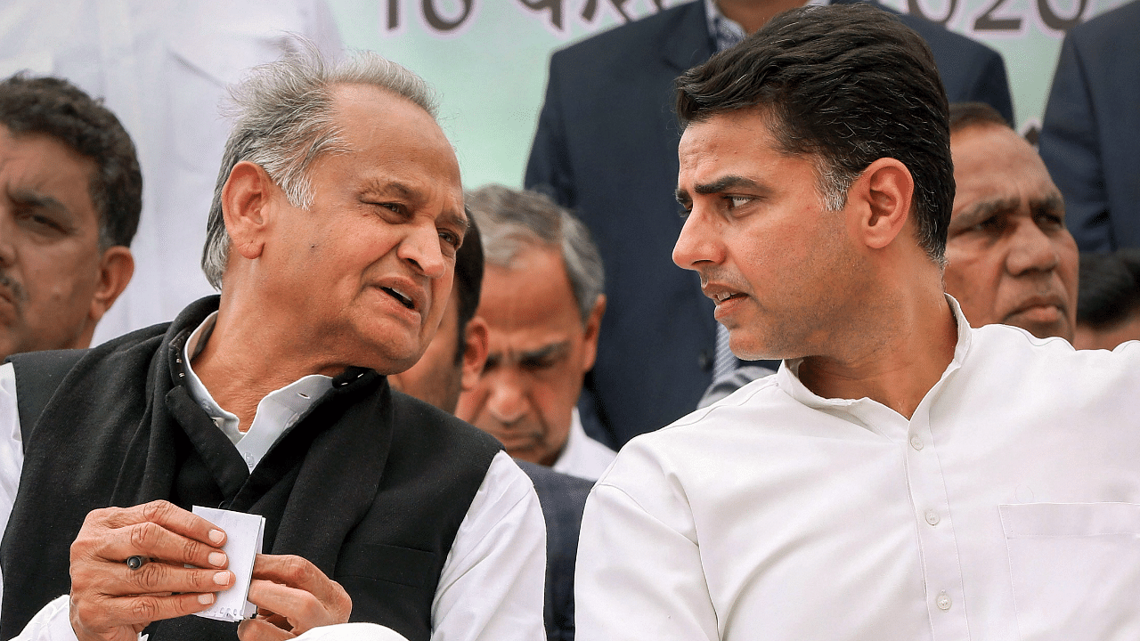 The Congress high command could turn its attention to the affairs of its Rajasthan unit once the party's new president gets elected. Credit: PTI Photo