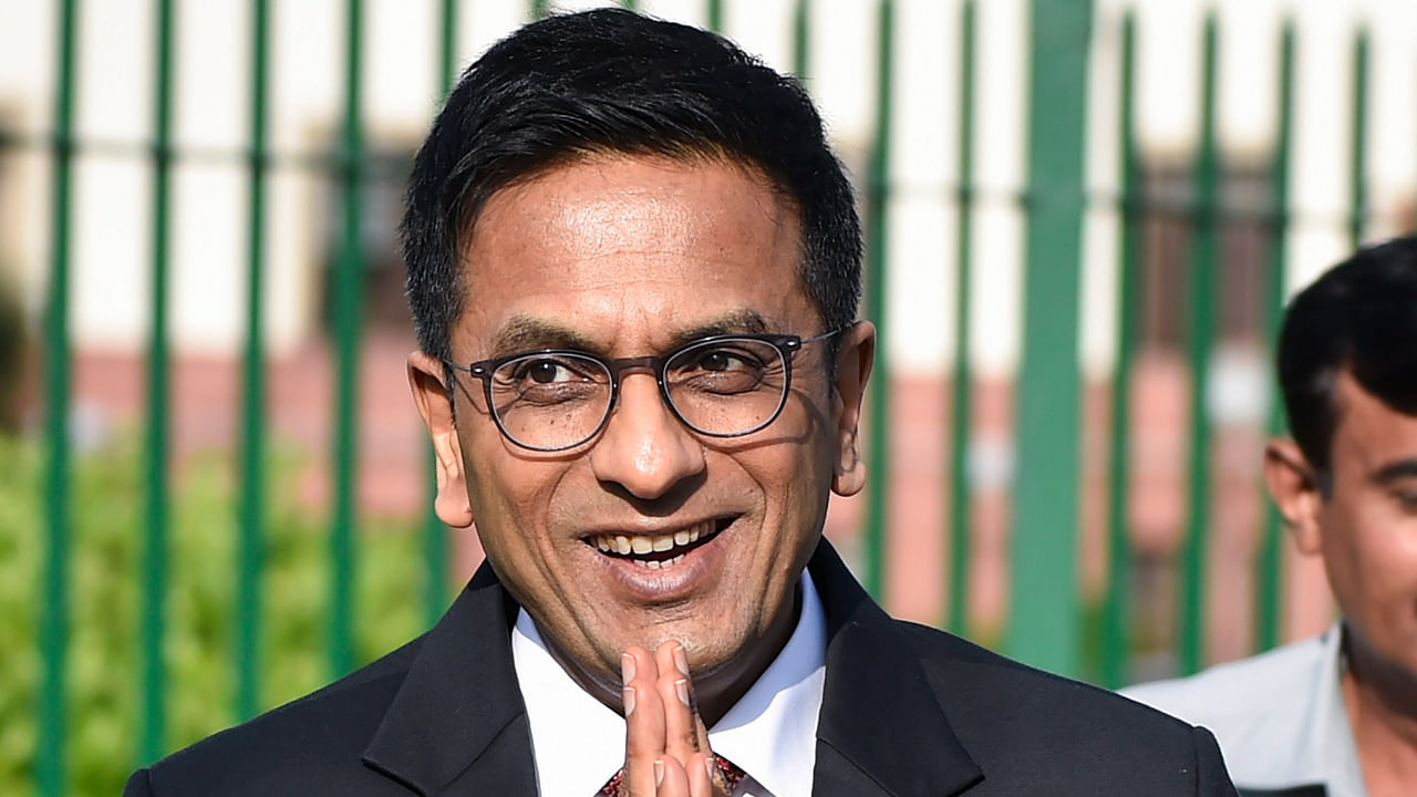 Justice D Y Chandrachud. Credit: PTI Photo