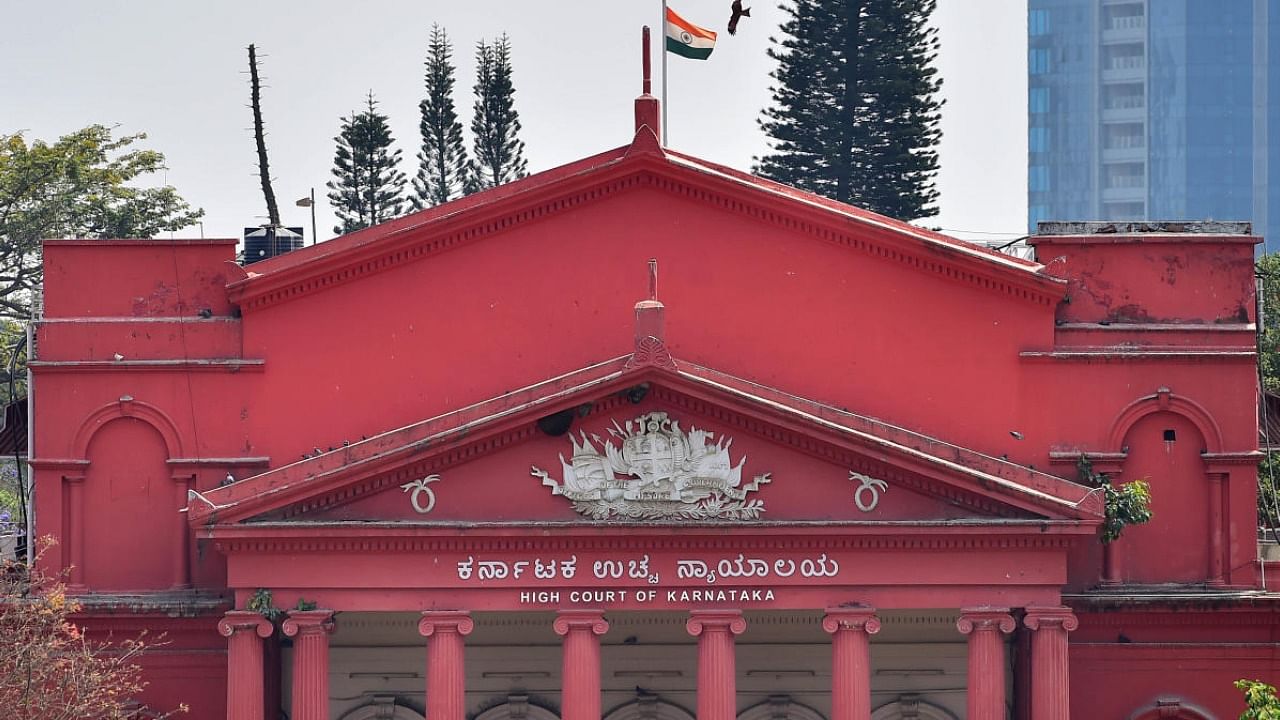 Karnataka High Court building in Bengaluru. Credit: PTI File Photo