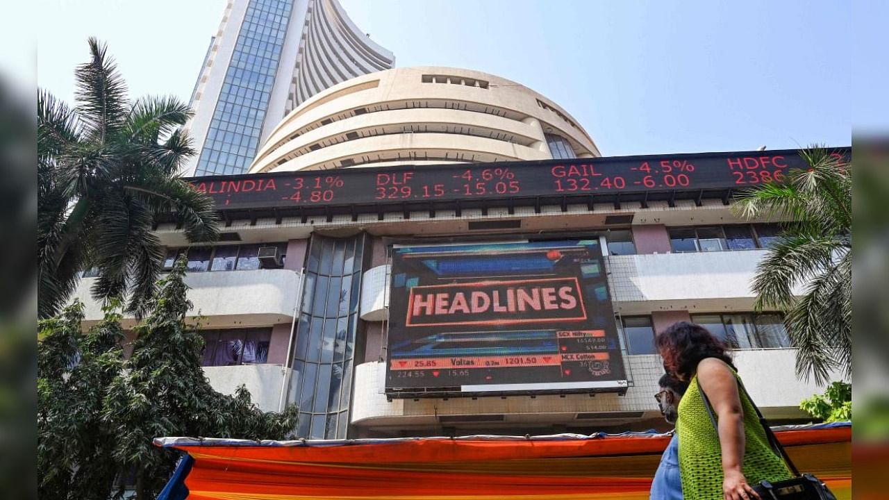 The Bombay Stock Exchange. Credit: AFP File Photo
