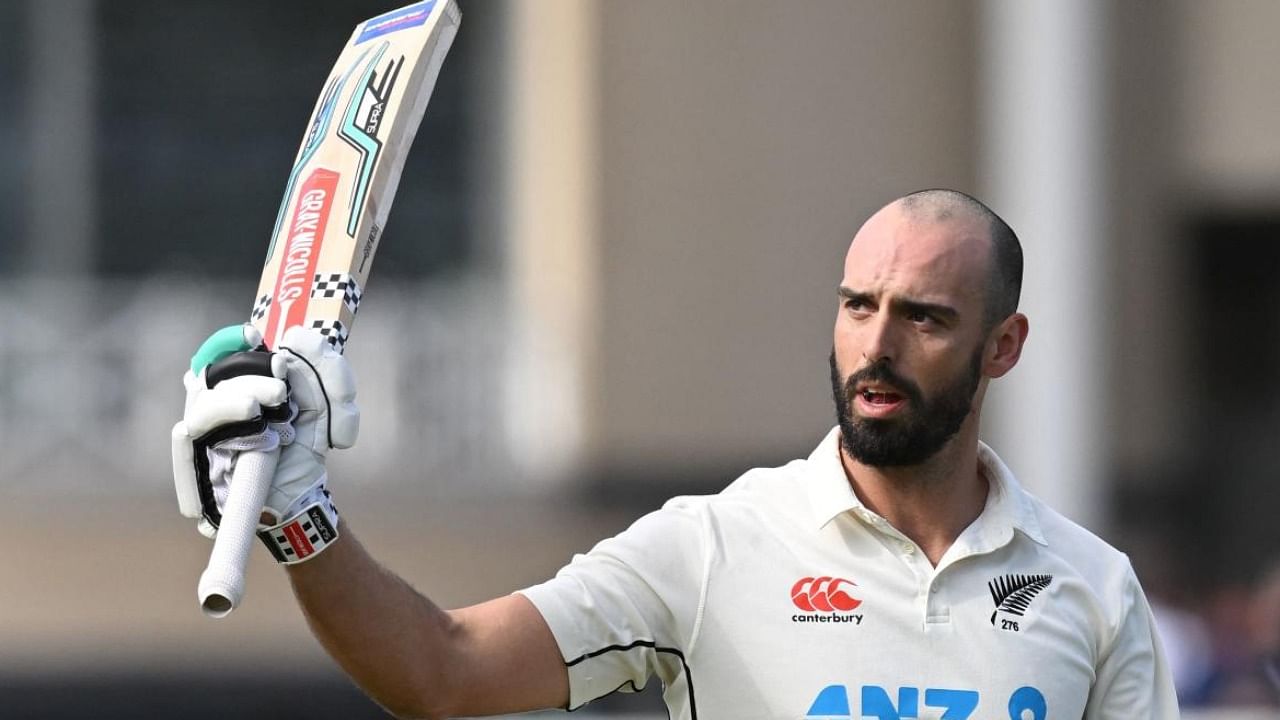 New Zealand's Daryl Mitchell. Credit: AFP Photo