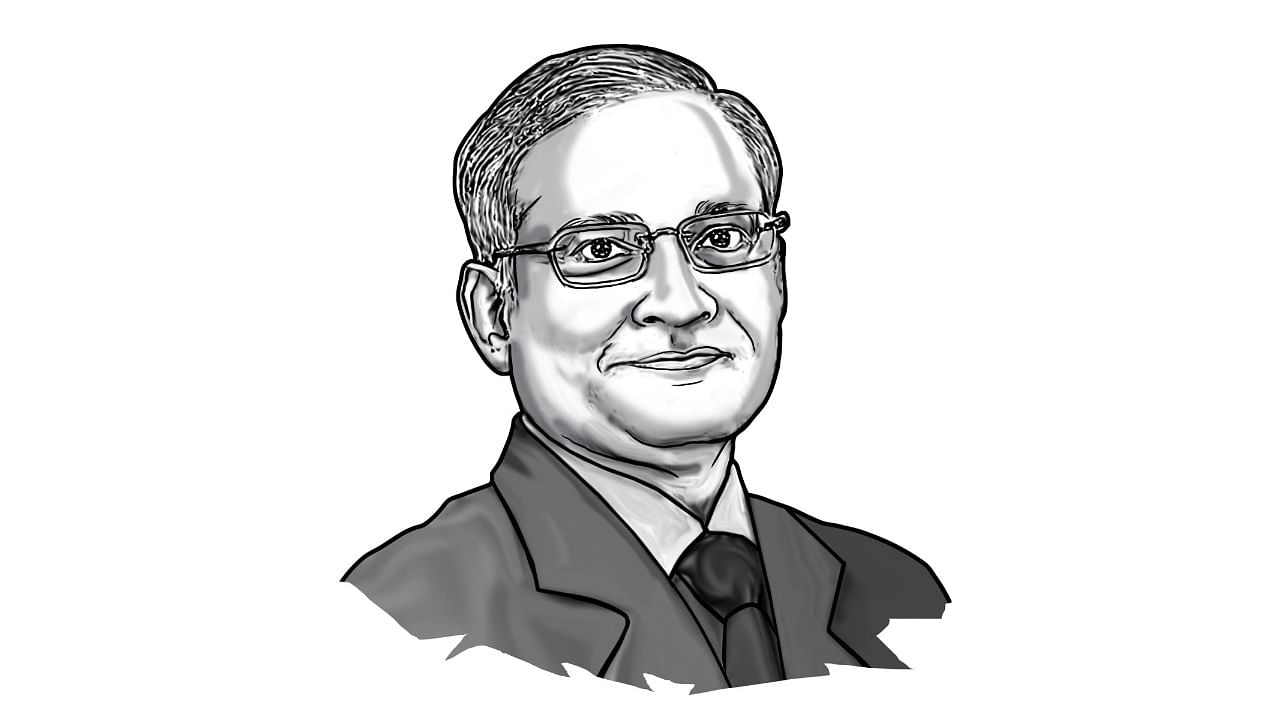 Srikanth Kondapalli, the JNU Prof has been Peking behind the Bamboo Curtain for 30 years. Credit: DH Illustration