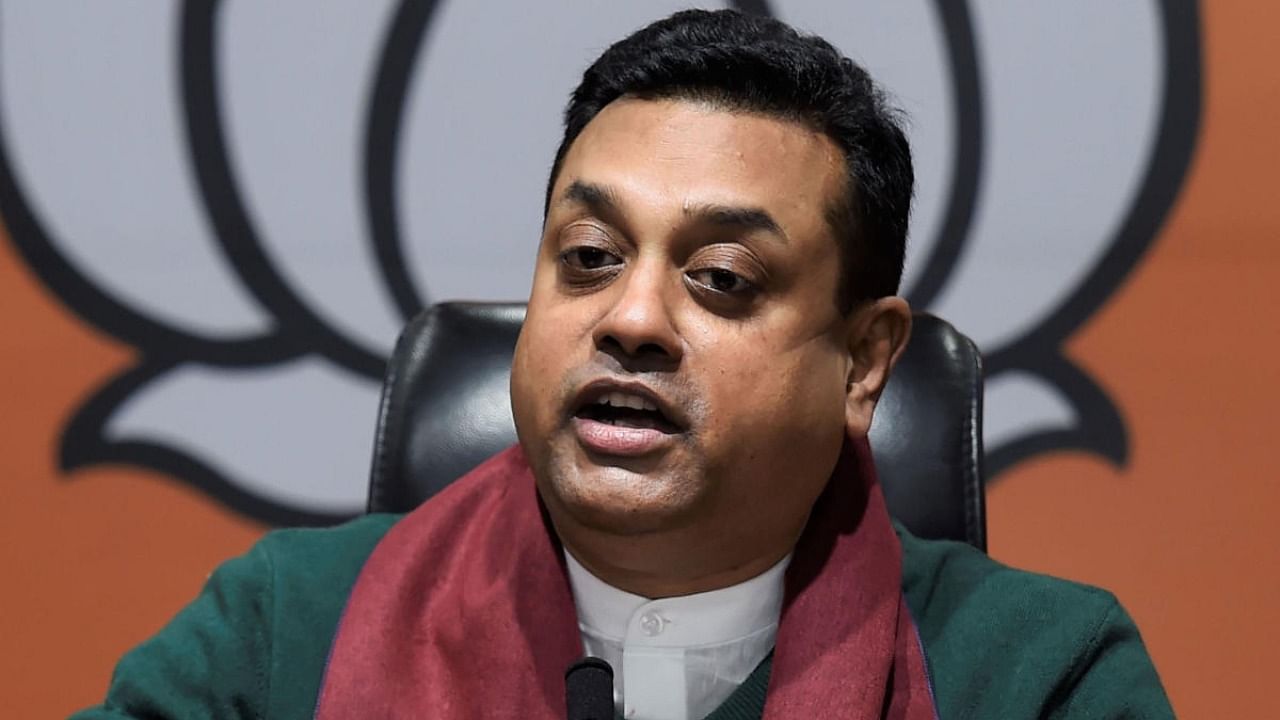 Sambit Patra. Credit: PTI Photo