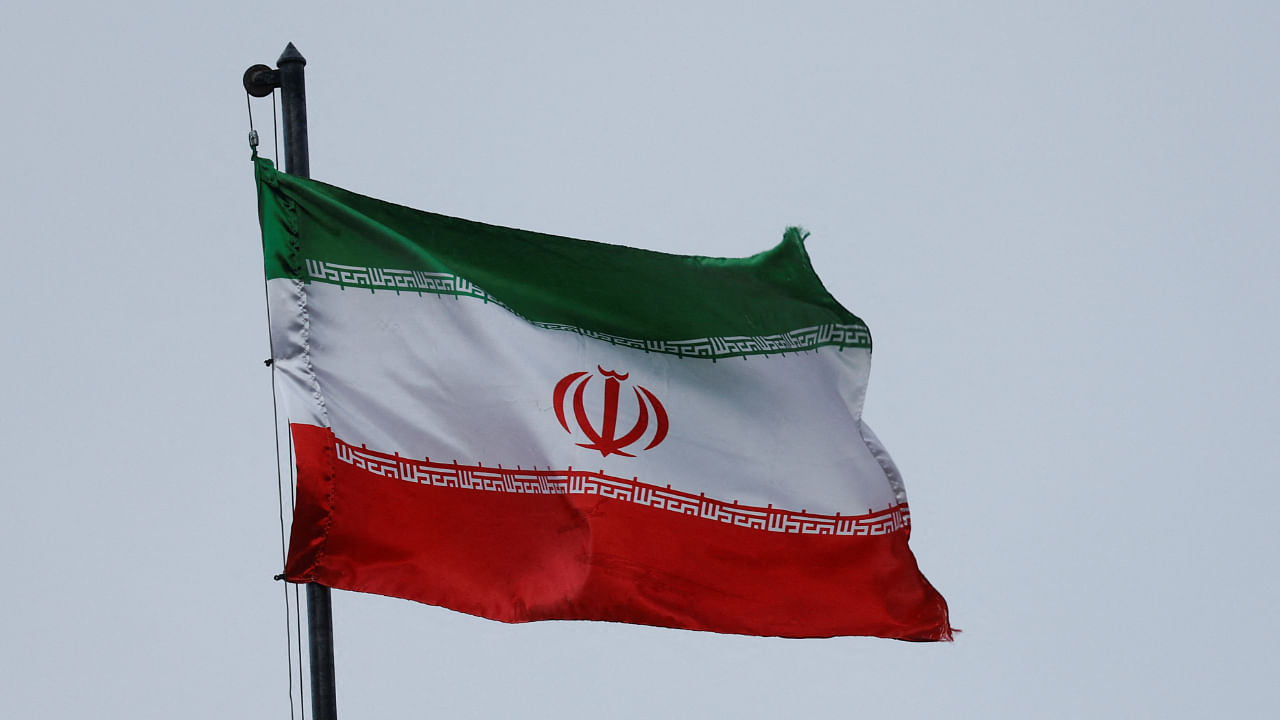 The Iranian flag. Credit: Reuters File Photo