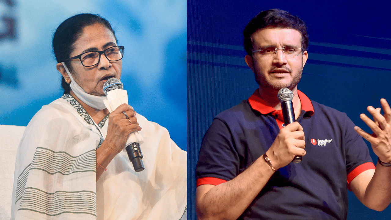 Mamata Banerjee, Sourav Ganguly. Credit: PTI Photos