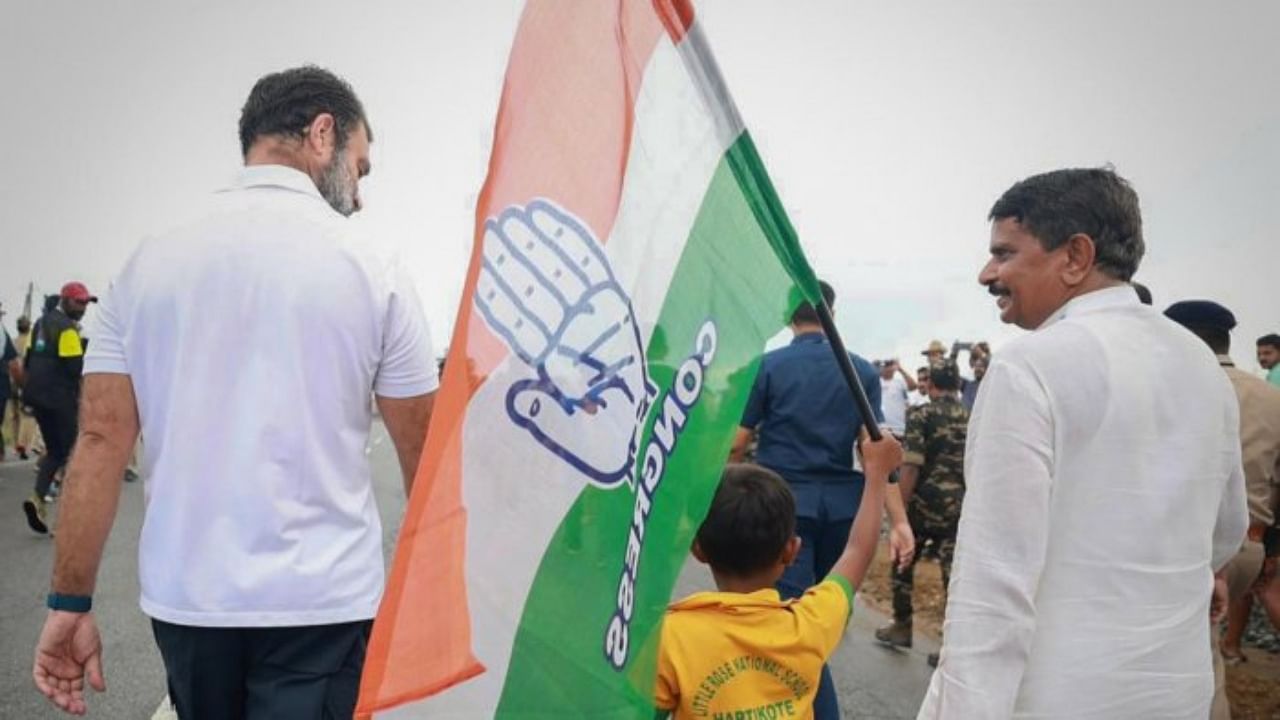 Although yatras have become an integral part of the Indian political landscape ever since Gandhi’s Dandi March in 1930, their philosophy is deeply inscribed within the social values of this diverse country. Credit: PTI Photo