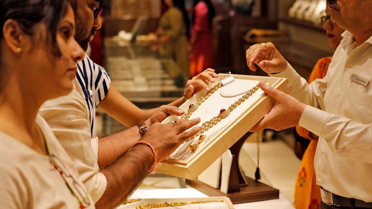 'Indians bought a record 344 tons of gold over the period, and sales are unlikely to match that this year.' Credit: Reuters File Photo