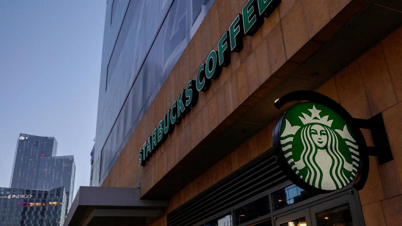 Starbucks logo. Credit: Reuters File Photo