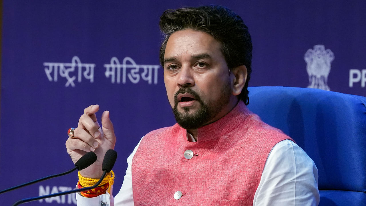 Anurag Thakur. Credit: PTI Photo