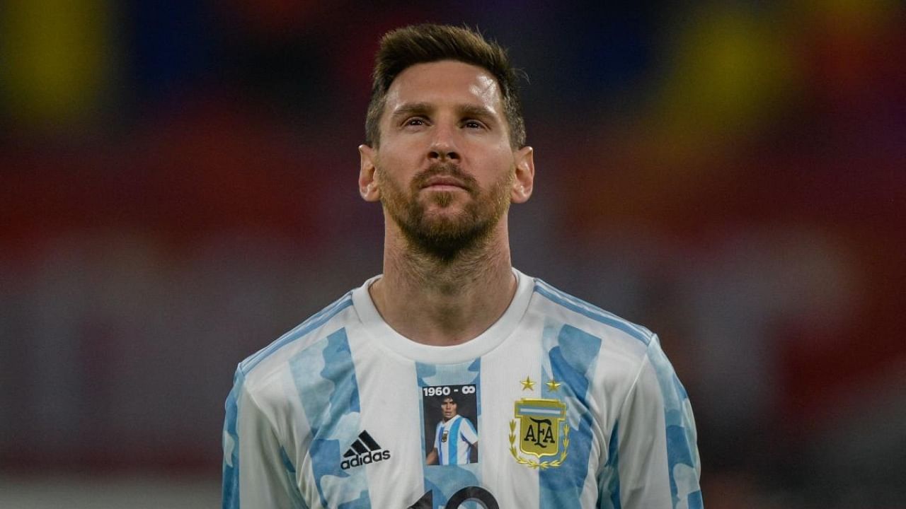 Argentina captain Lionel Messi. Credit: AFP Photo