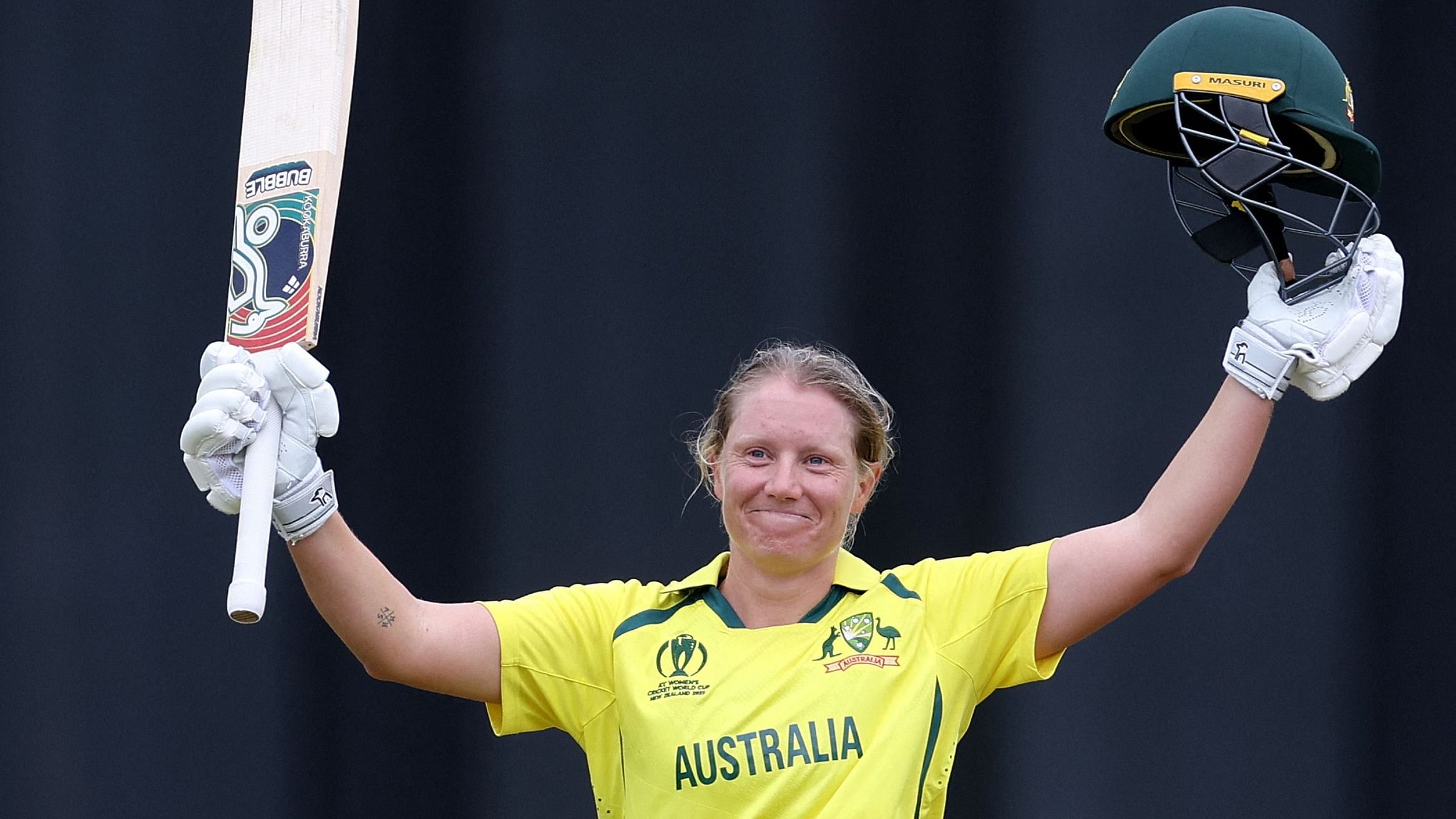  Alyssa Healy. Credit: AFP Photo