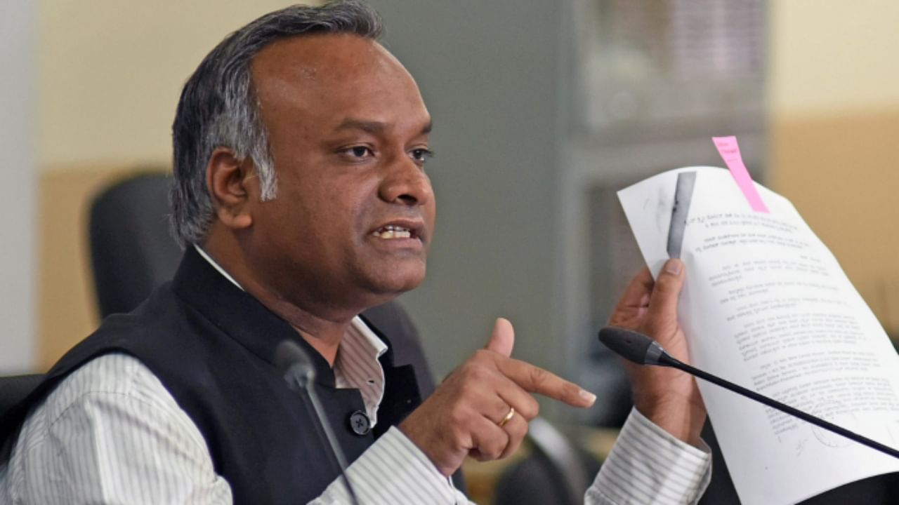 KPCC communications chief Priyank Kharge. Credit: DH Photo