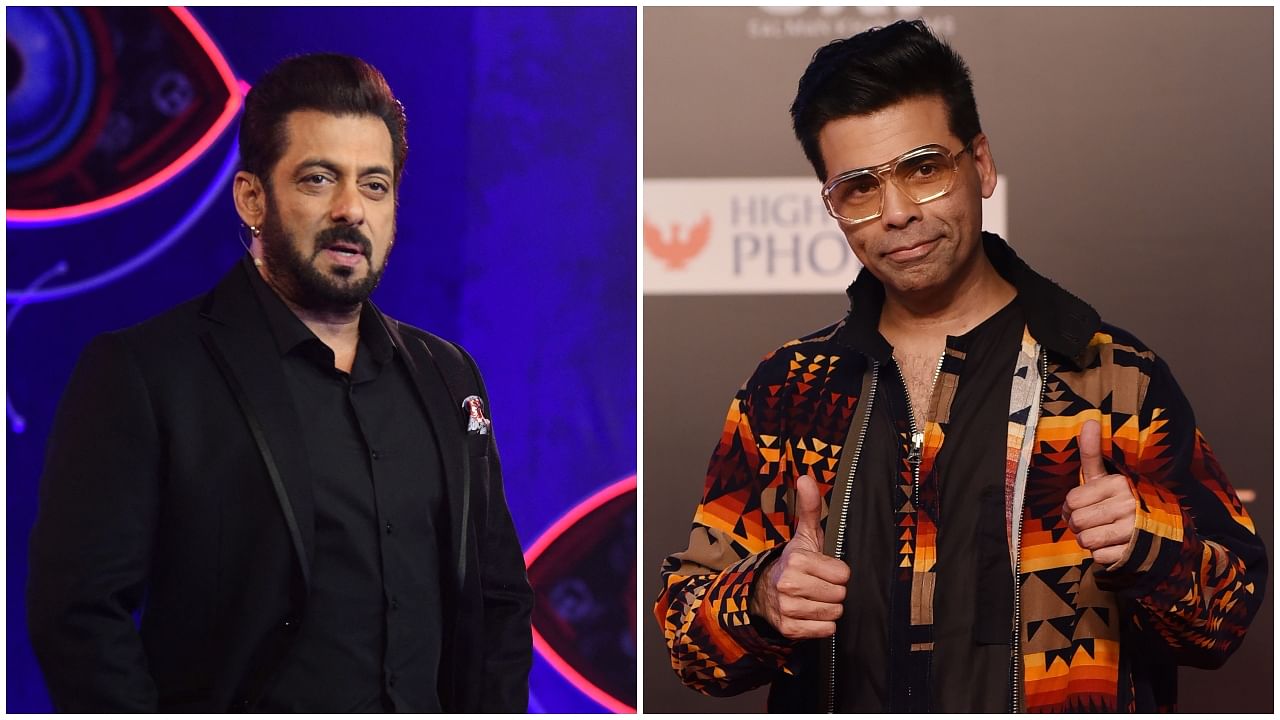 "Karan Johar is filling in for Salman. He will shoot for three episodes for 'Bigg Boss' including the Diwali special, which will air on Monday, besides Saturday and Sunday episodes," the source told PTI. Credit: AFP Photo