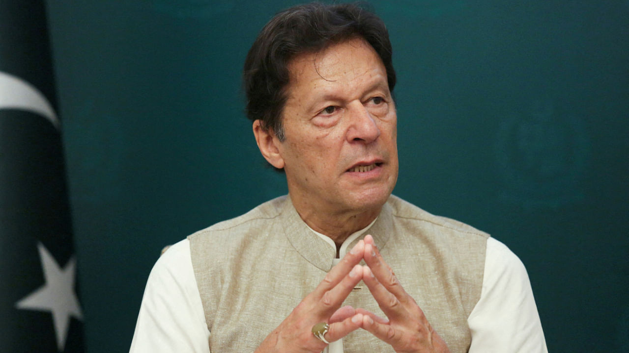 Former Pakistan prime minister Imran Khan. Credit: Reuters Photo