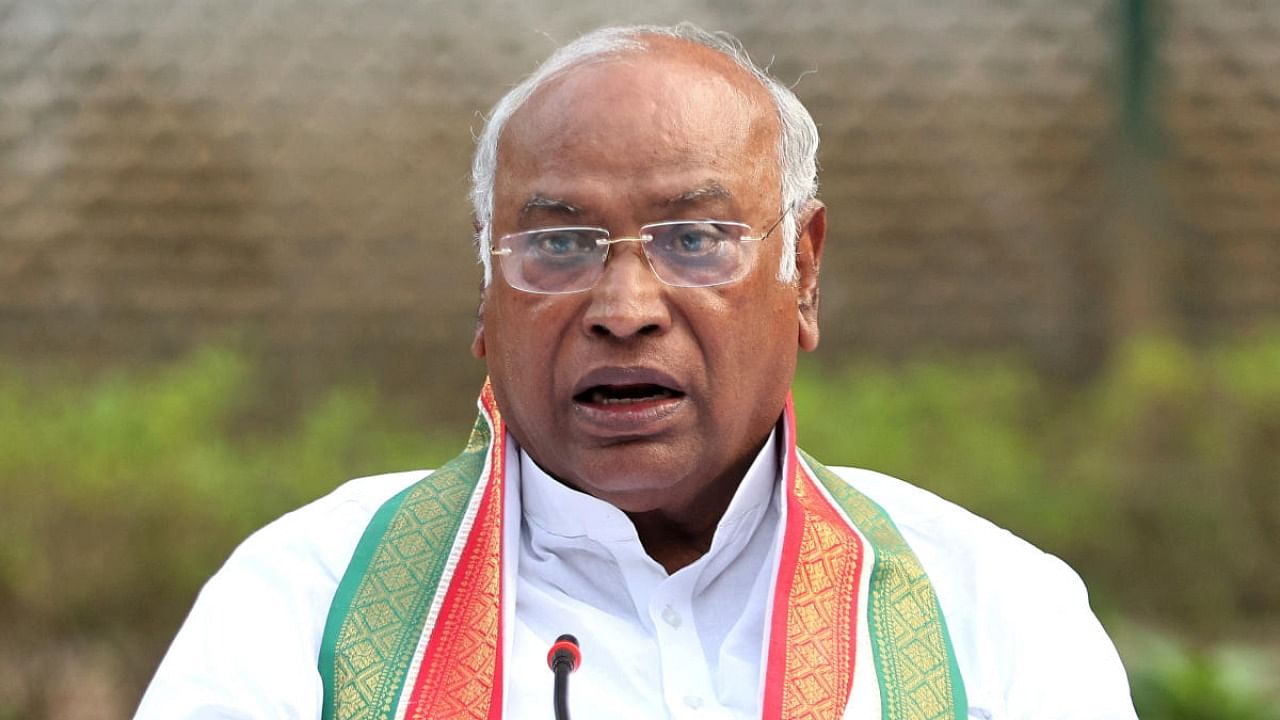 Mallikarjun Kharge. Credit: Reuters Photo