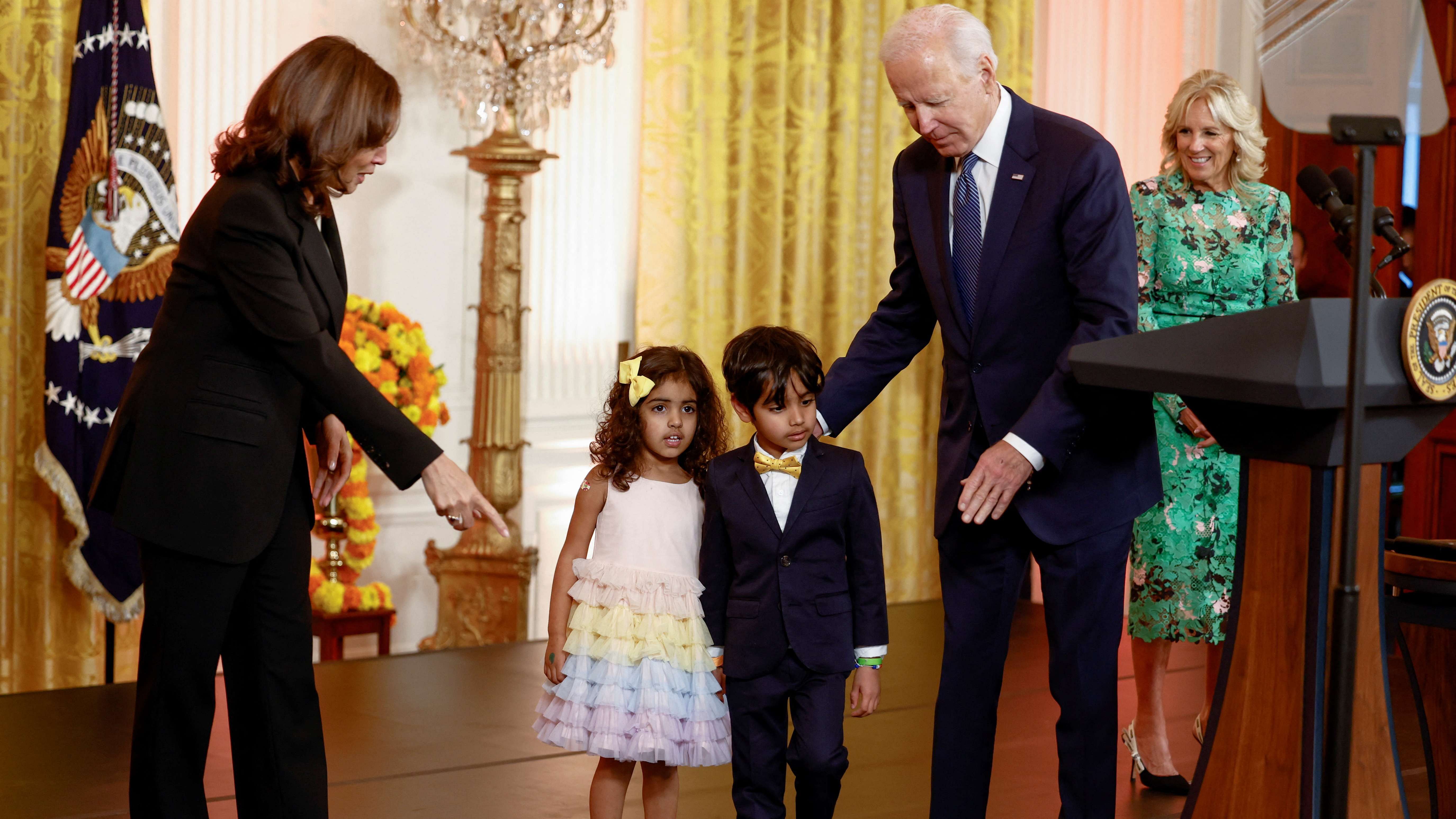 President Biden hosts a reception to celebrate Diwali at the White House. Credit: Reuters Photo