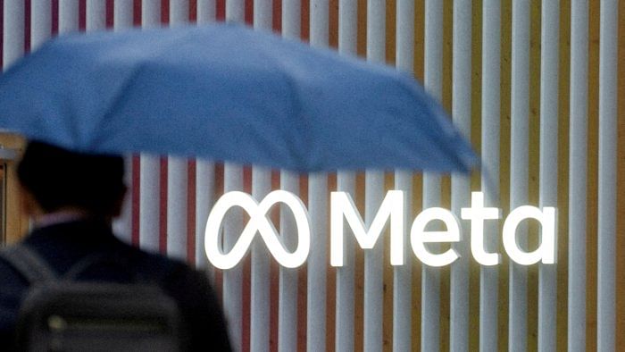 Meta logo. Credit: Reuters File Photo