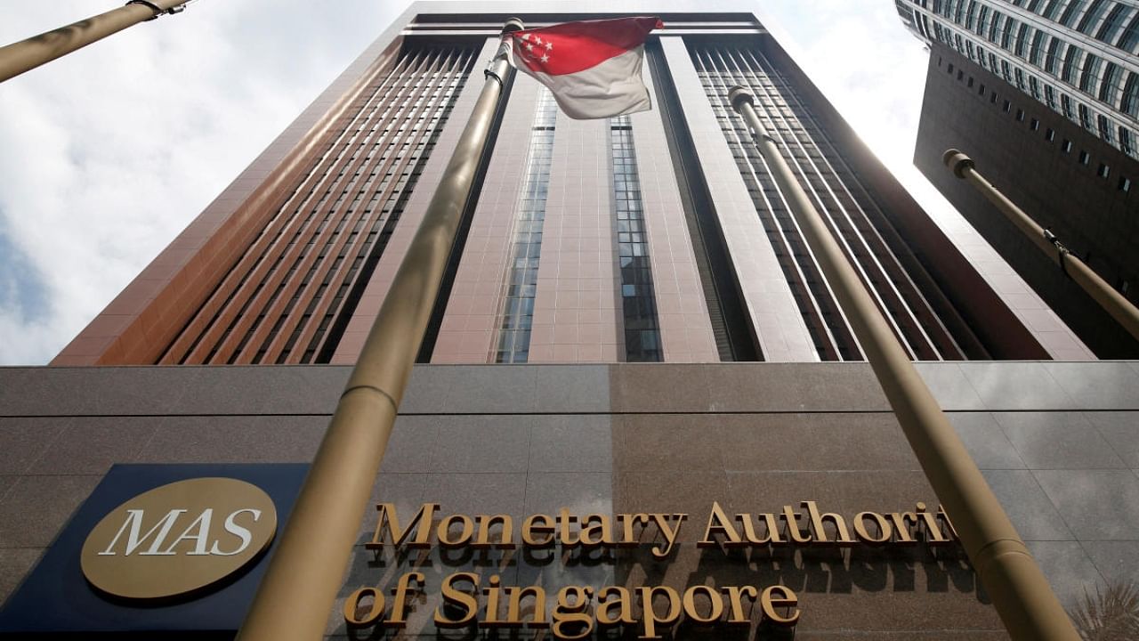 A view of the Monetary Authority of Singapore's headquarters in Singapore. Credit: Reuters Photo