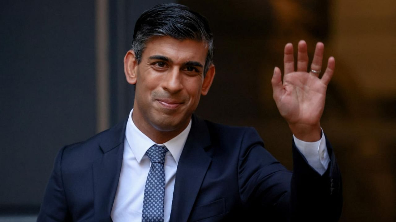 Britain's new Prime Minister Rishi Sunak. Credit: Reuters Photo