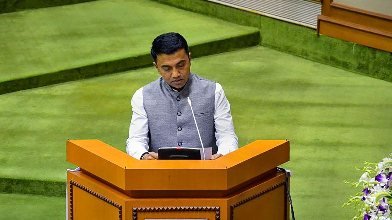 Goa Chief Minister Pramod Sawant. Credit: PTI File Photo