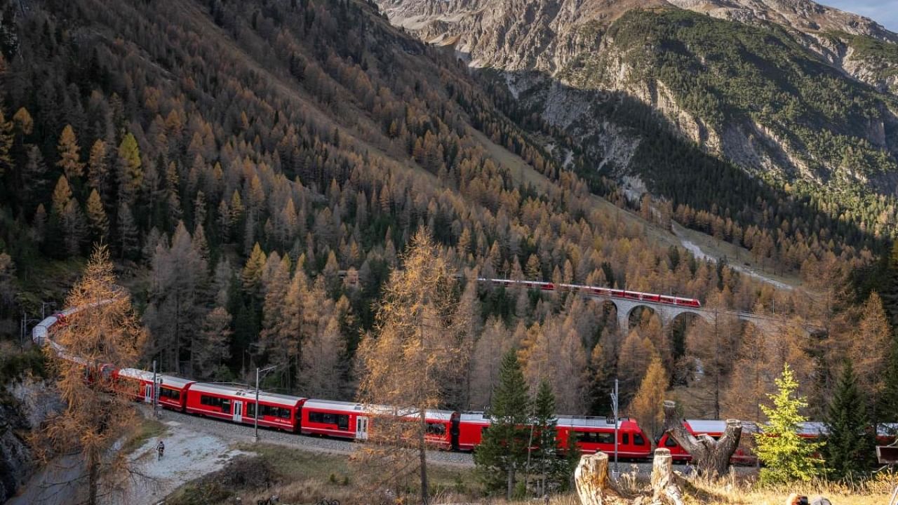 The train was several hundred metres longer than a train that held the unofficial previous record. Credit: AFP Photo