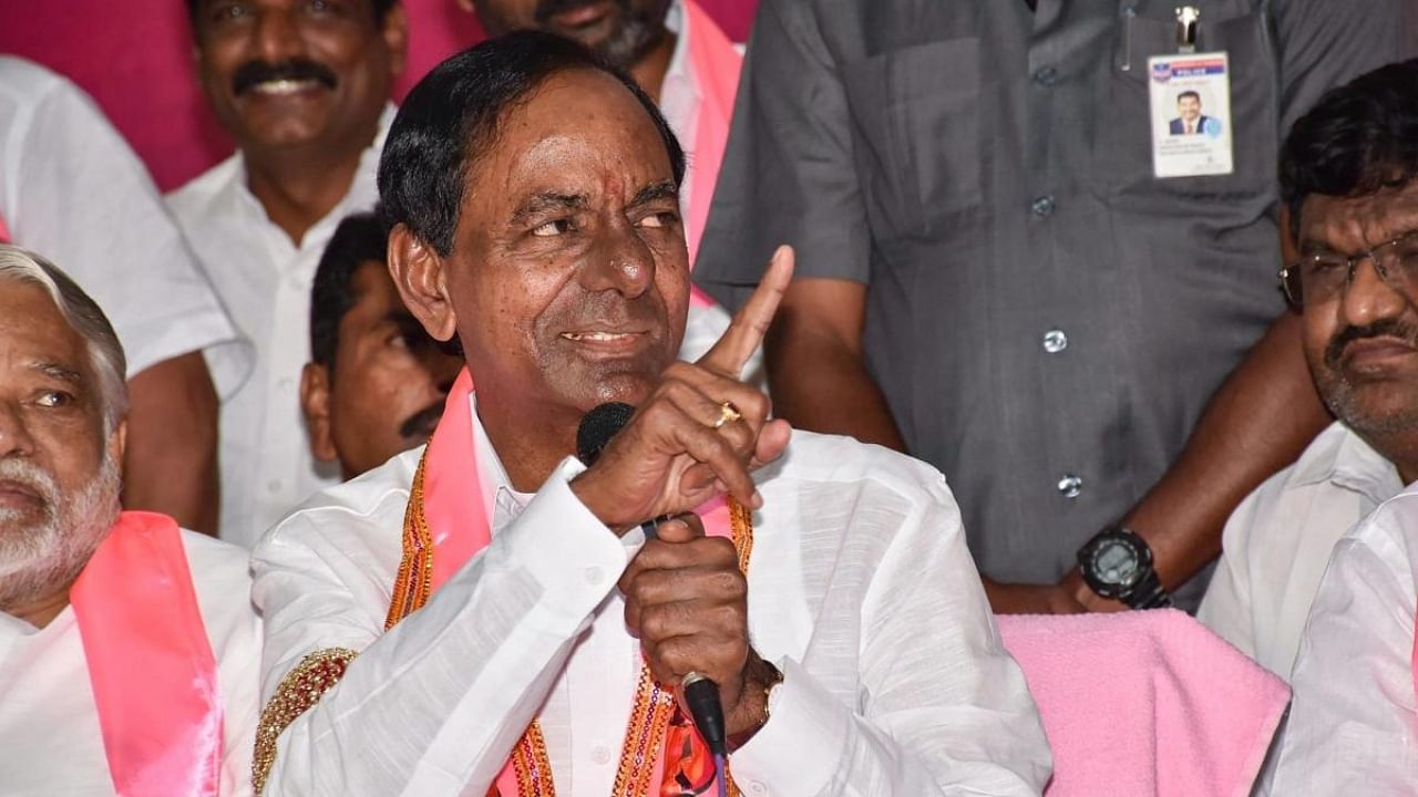 Telangana Chief Minister K. Chandrashekar Rao. Credit: PTI File Photo