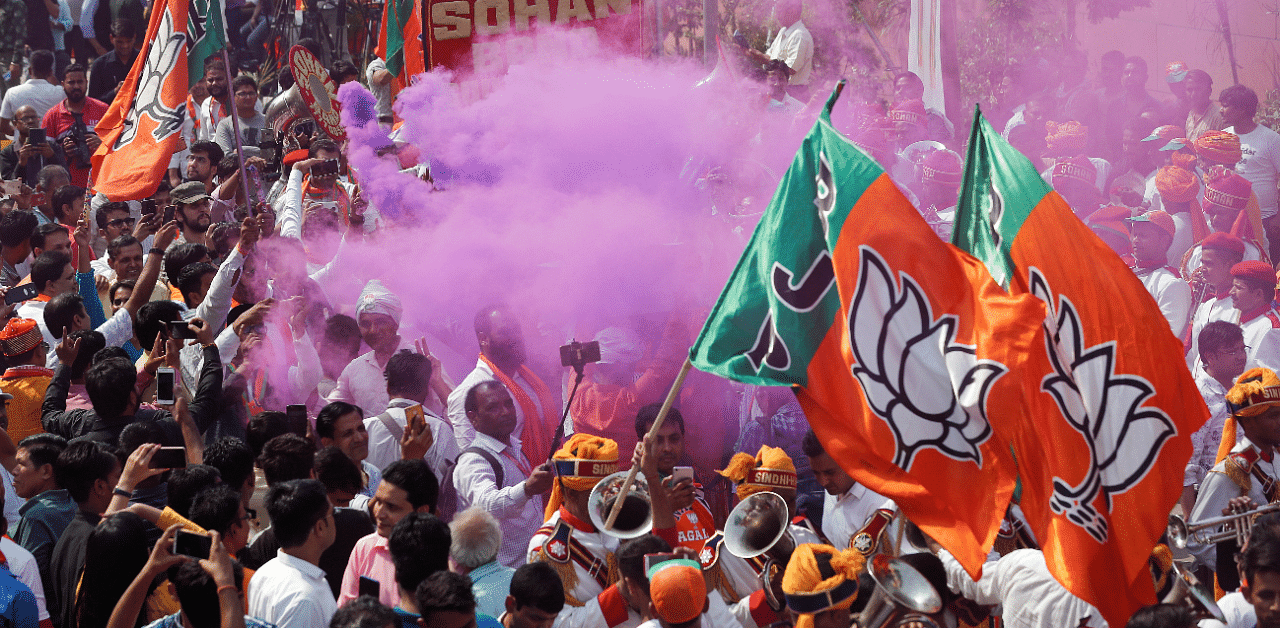In the last state election of 2017, when the BJP's performance dipped, it was largely due to the Patidar agitation then led by Hardik Patel. Credit: Bloomberg Photo