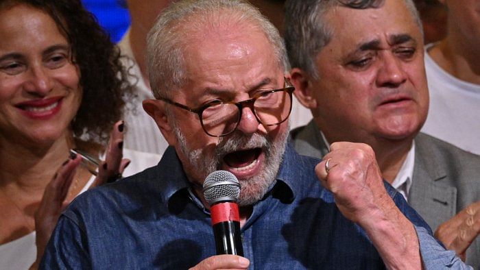 Luiz Inácio Lula da Silva of the leftist Worker's Party defeated incumbent Jair Bolsonaro to become Brazil's next president. Credit: AFP Photo
