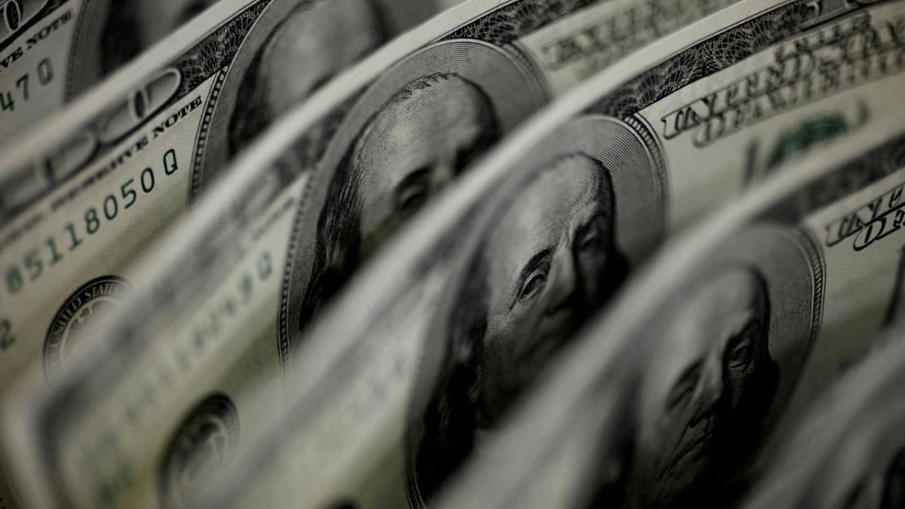 The dollar index eased 0.14 per cent to 111.33, but still not far below Tuesday's high of 111.78, which was the strongest level since October 25. Credit: Reuters Photo