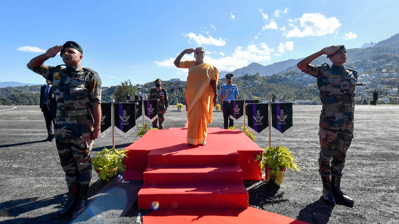 President Droupadi Murmu in Nagaland. Credit: PTI Photo