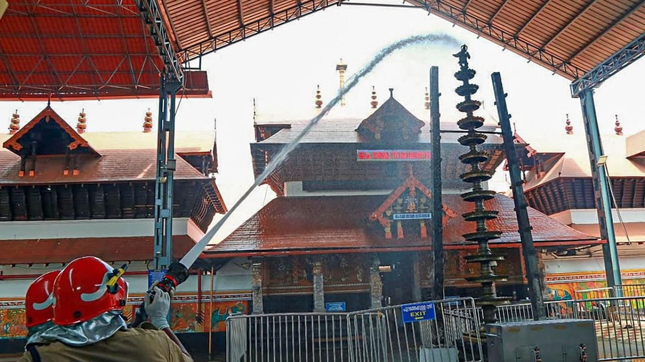 Guruvayur Sree Krishna temple. Credit: PTI file photo