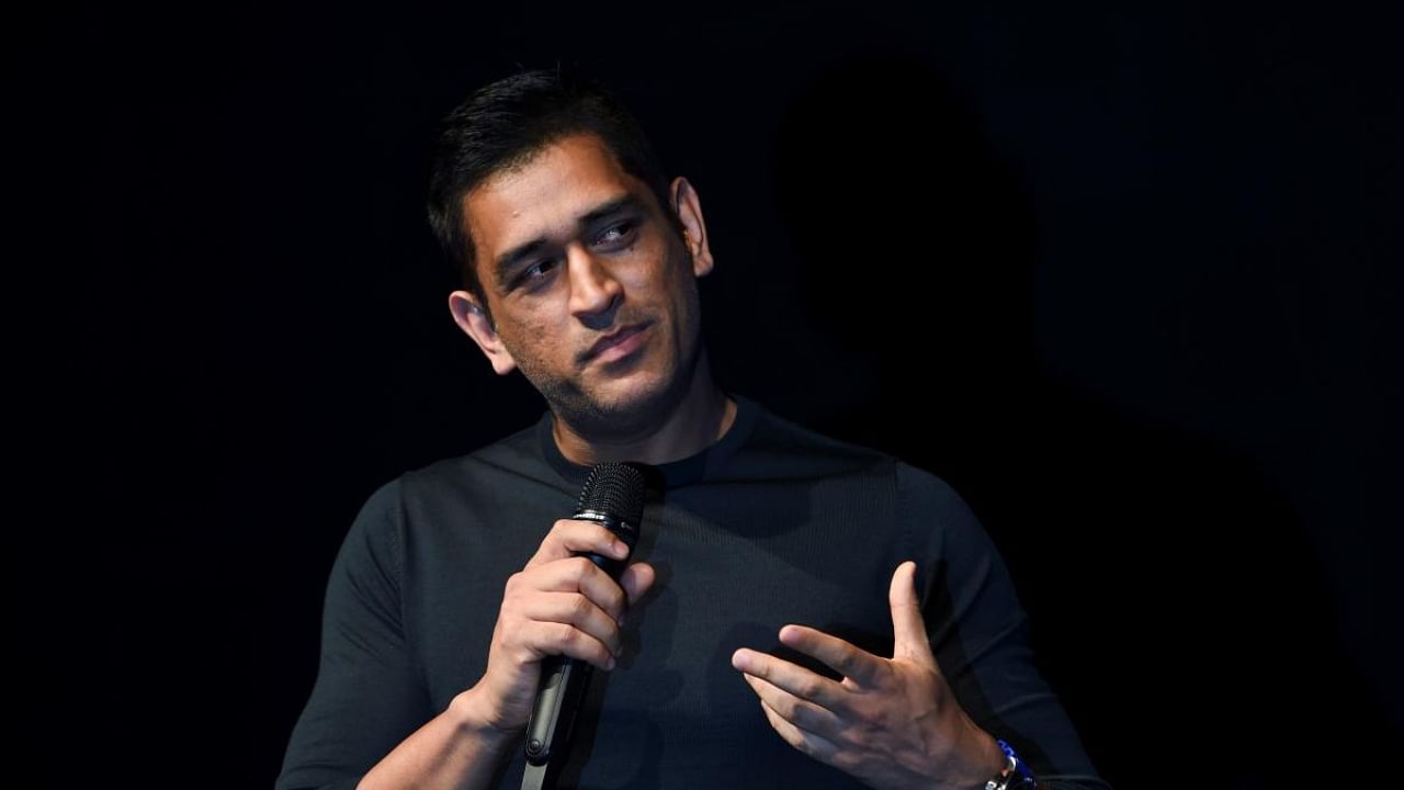 Cricketer M S Dhoni. Credit: AFP File Photo