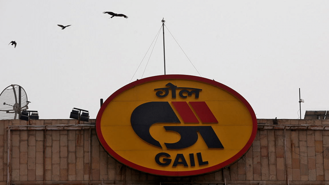 Logo of India's state-owned natural gas utility GAIL (India) Ltd. Credit: Reuters Photo