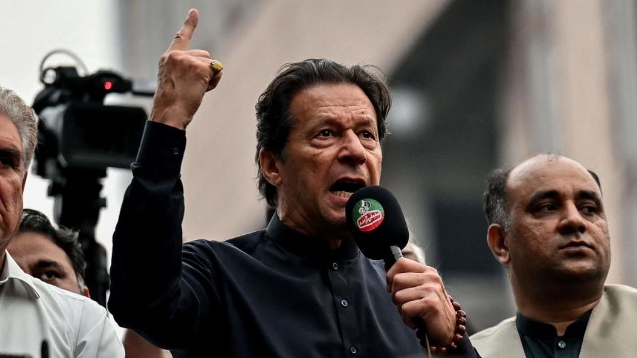 Former Pakistan Prime Minister Imran Khan. Credit: AFP Photo