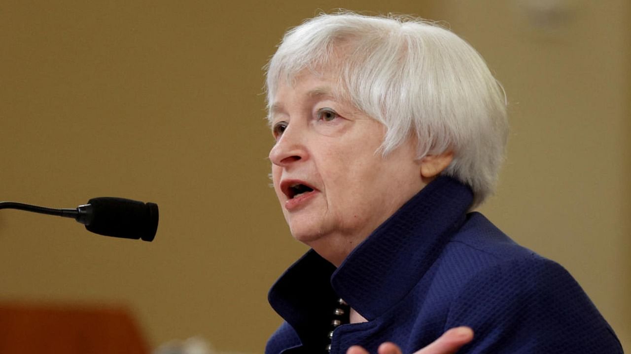 US Treasury Secretary Janet Yellen. Credit: Reuters Photo
