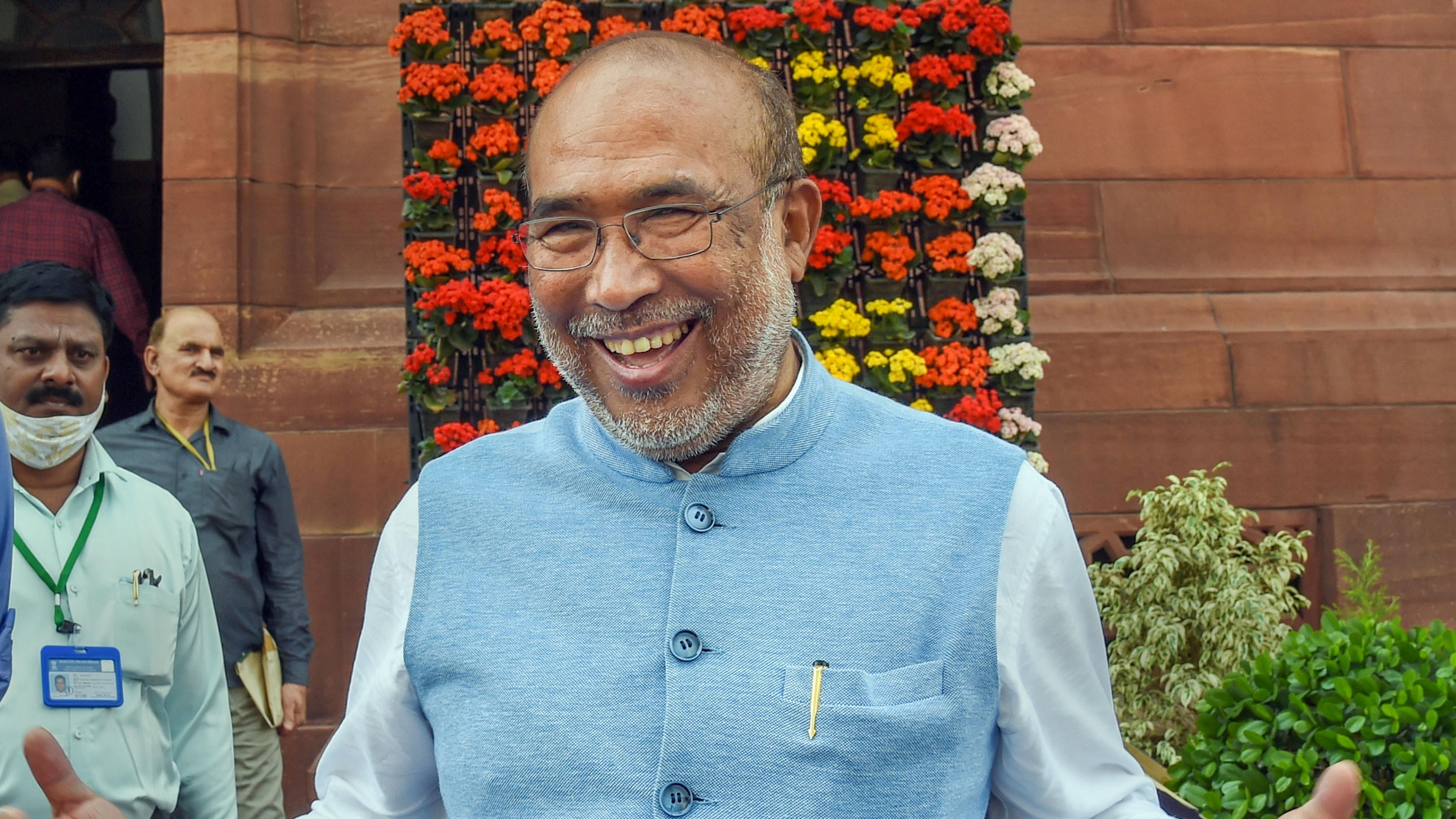 "We want to make Sangai a festival of oneness in order to strengthen the bond among all communities and showcase them for the tourists visiting during the festival. Boosting tourism in Manipur will be the biggest focus of the festival this time," Chief Minister N Biren Singh said. Credit: PTI Photo