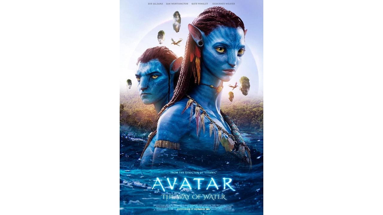 A poster of 'Avatar 2'.
