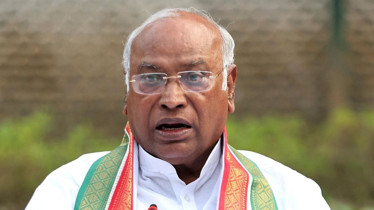 Congress president Mallikarjun Kharge. Credit: PTI File Photo