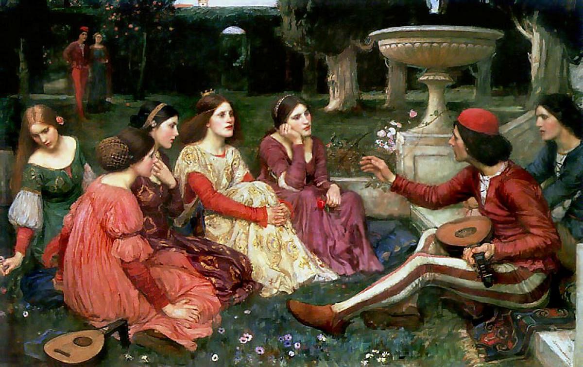 A tale from The Decameron, work by John William Waterhouse (Pic courtesy: Wikimedia Commons)