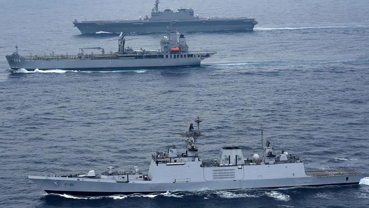 Representative image. Credit: AFP file photo/Indian Navy