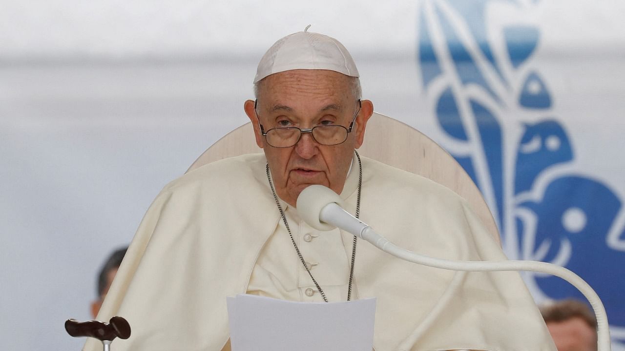 Pope Francis. Credit: Reuters file photo