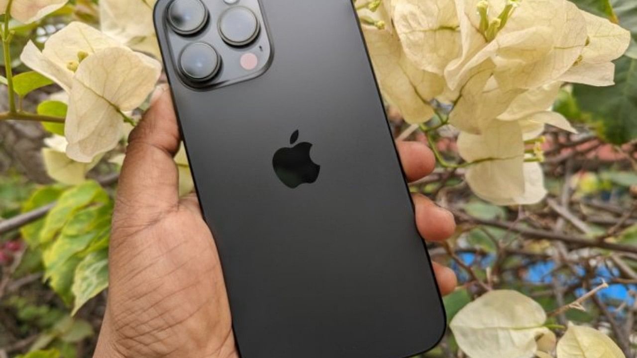 Apple iPhone 14 Pro Max. Credit: DH Photo/KVN Rohit