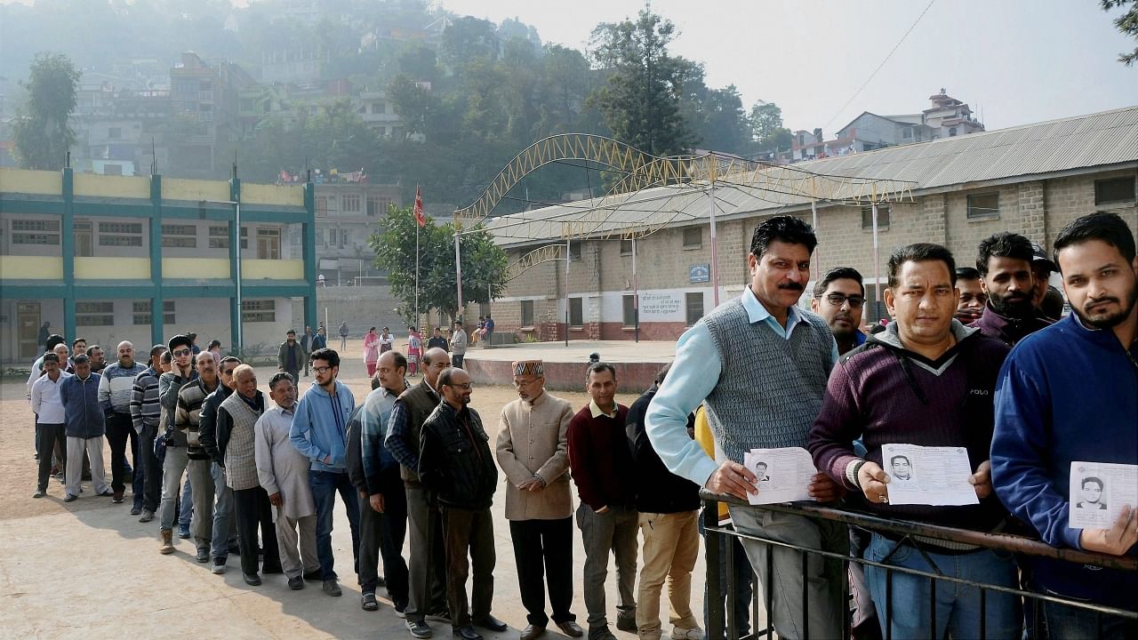Himachal, which has historically voted for the BJP and the Congress in alternate elections, voted the saffron party into power in 2017. Credit: PTI File Photo