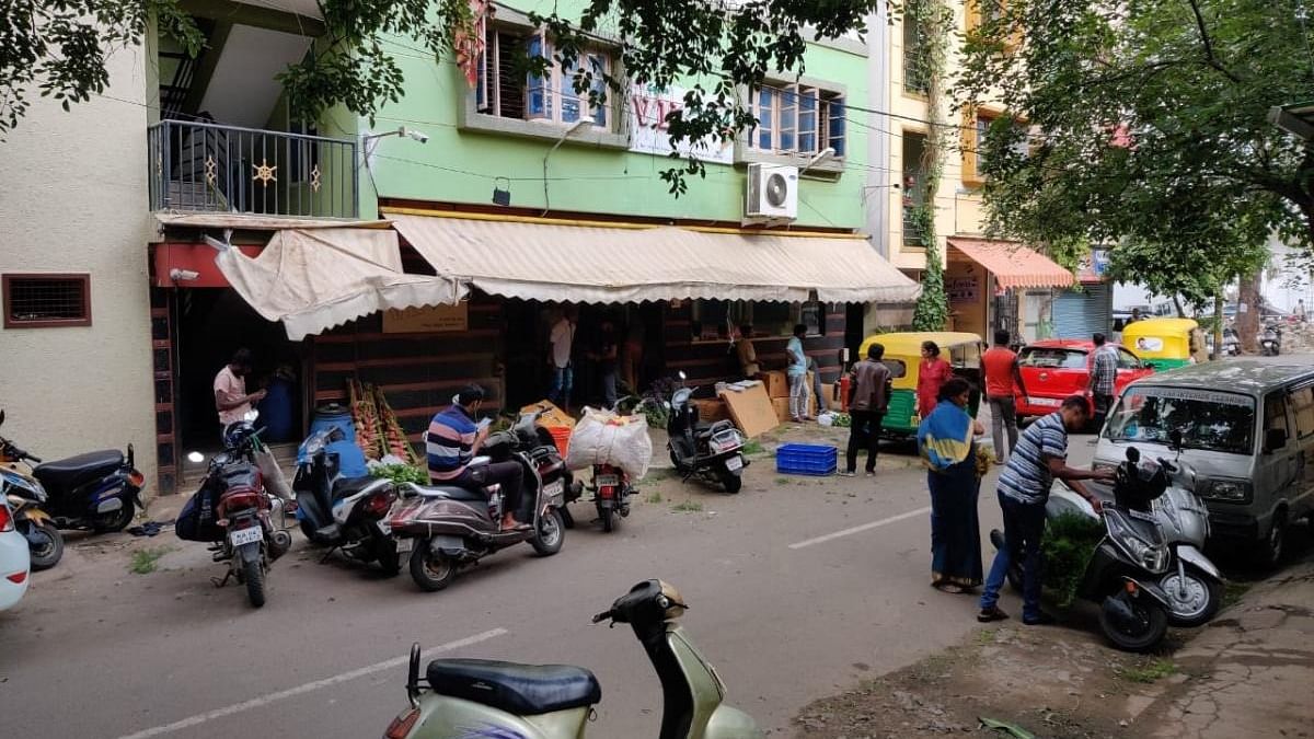 Wholesale flower businesses are being run in two- and three-bedroom houses in Wilson Garden (between 1st and 15th Cross). Credit: Special arrangement