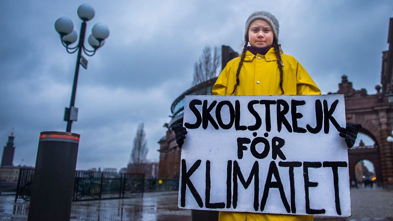 After urging the public in recent years to 'listen to the science', Thunberg said the world now needed 'new perspectives'. Credit: AFP File Photo