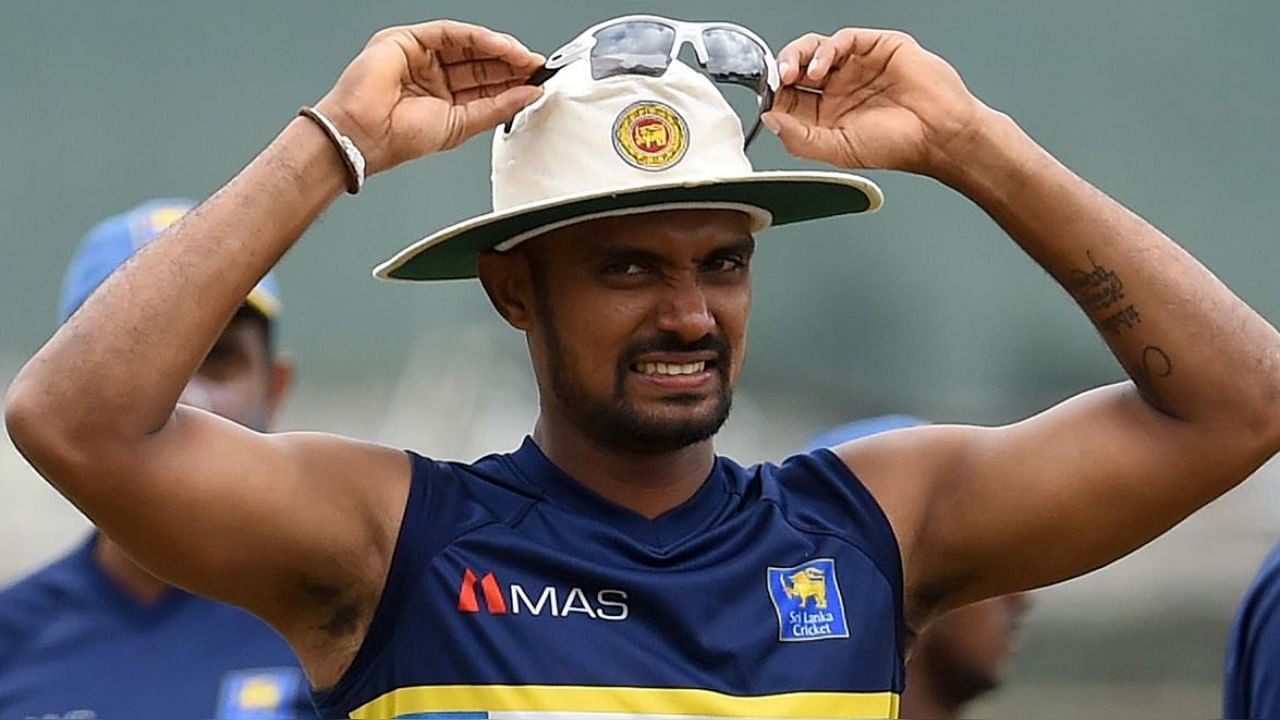 Sri Lankan player Danushka Gunathilaka. Credit: AFP Photo